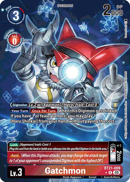 Gatchmon [BT21-009] (Alternate Art) [World Convergence] | Total Play