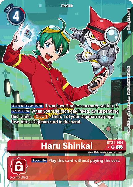 Haru Shinkai [BT21-084] (Alternate Art) [World Convergence] | Total Play