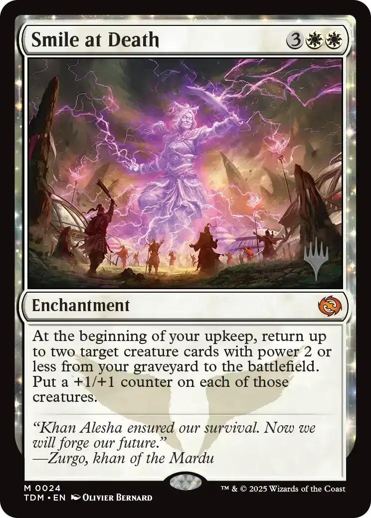 Smile at Death [Tarkir: Dragonstorm Promos] | Total Play