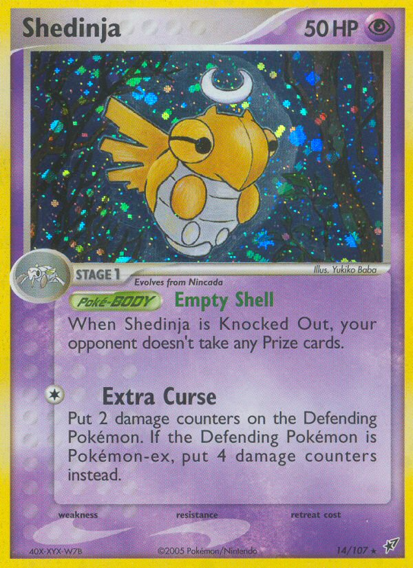 Shedinja (14/107) [EX: Deoxys] | Total Play