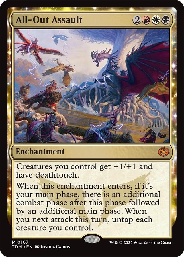 All-Out Assault [Tarkir: Dragonstorm Promos] | Total Play