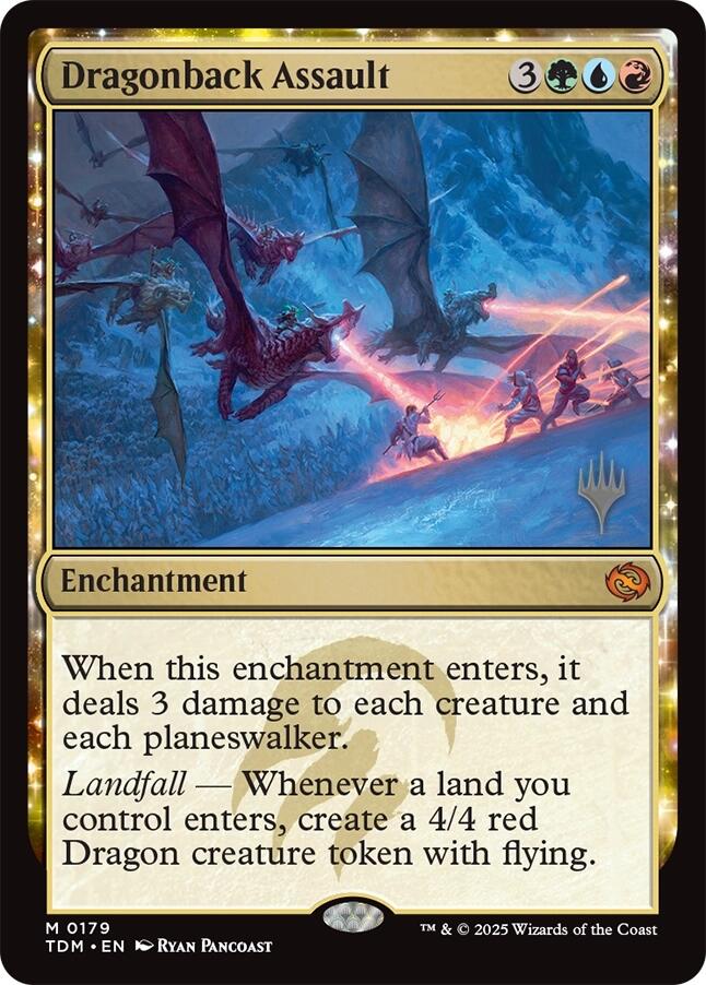Dragonback Assault [Tarkir: Dragonstorm Promos] | Total Play