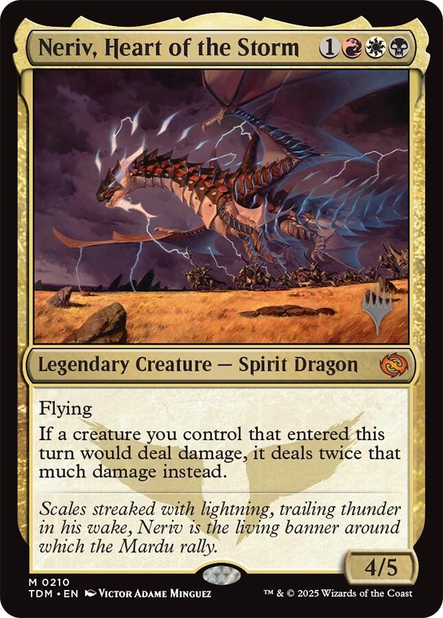 Neriv, Heart of the Storm [Tarkir: Dragonstorm Promos] | Total Play