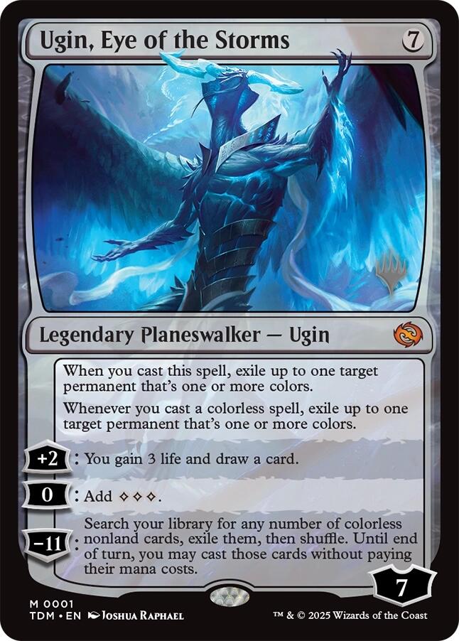 Ugin, Eye of the Storms [Tarkir: Dragonstorm Promos] | Total Play