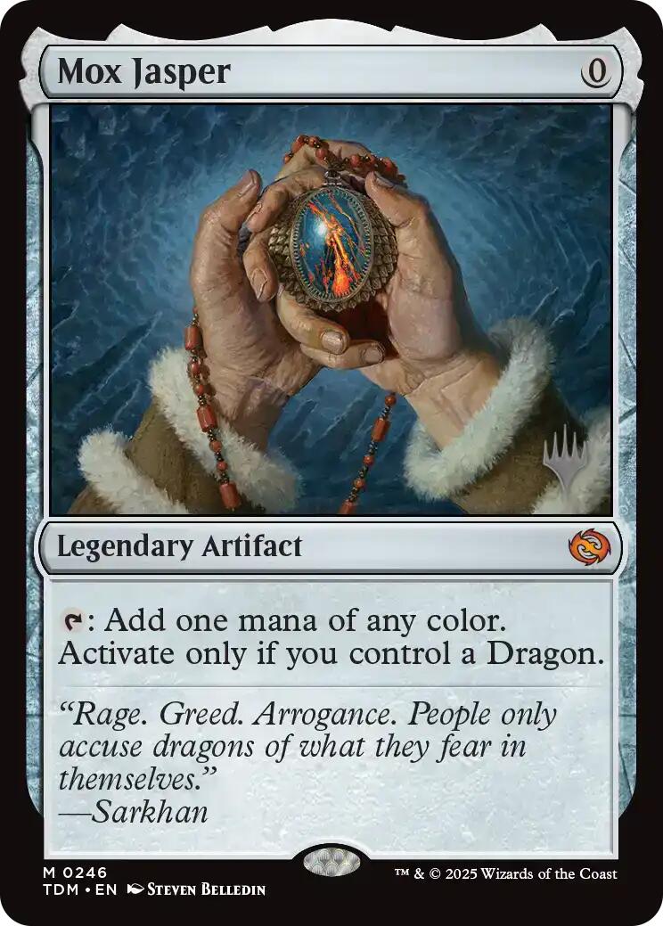 Mox Jasper [Tarkir: Dragonstorm Promos] | Total Play