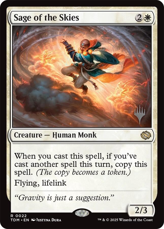 Sage of the Skies [Tarkir: Dragonstorm Promos] | Total Play
