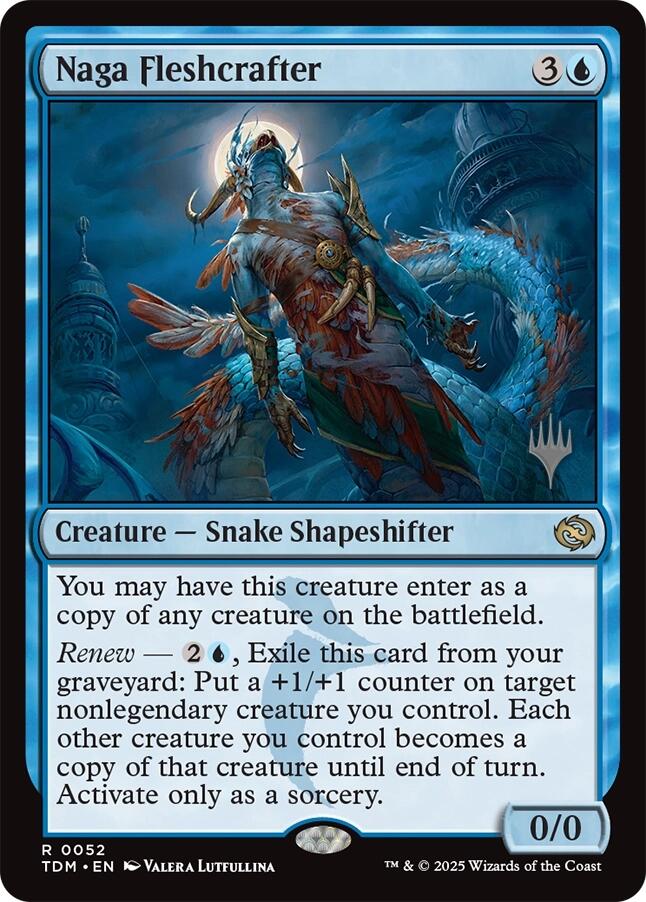 Naga Fleshcrafter [Tarkir: Dragonstorm Promos] | Total Play