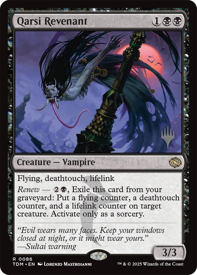 Qarsi Revenant [Tarkir: Dragonstorm Promos] | Total Play