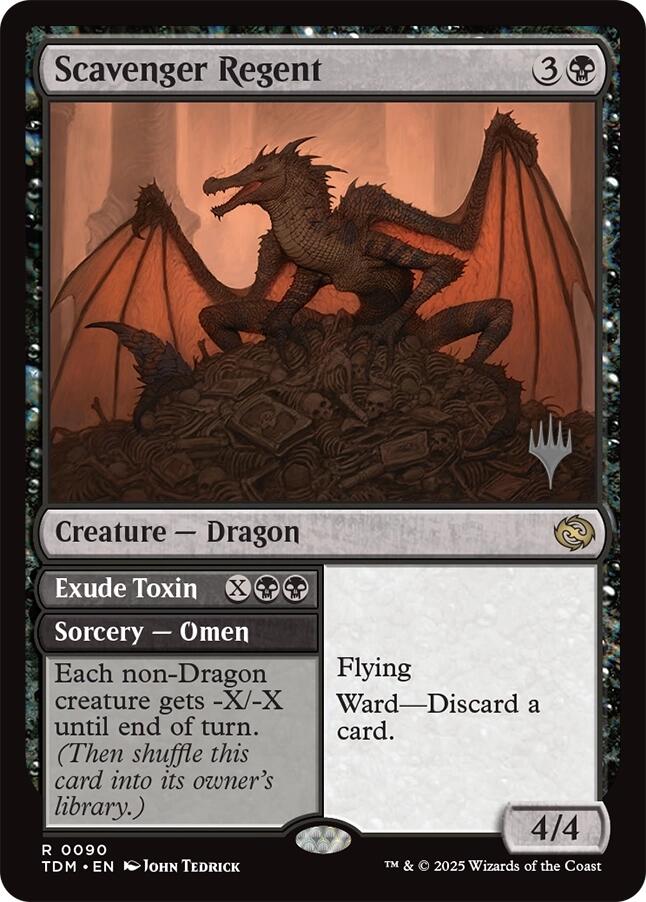 Scavenger Regent [Tarkir: Dragonstorm Promos] | Total Play