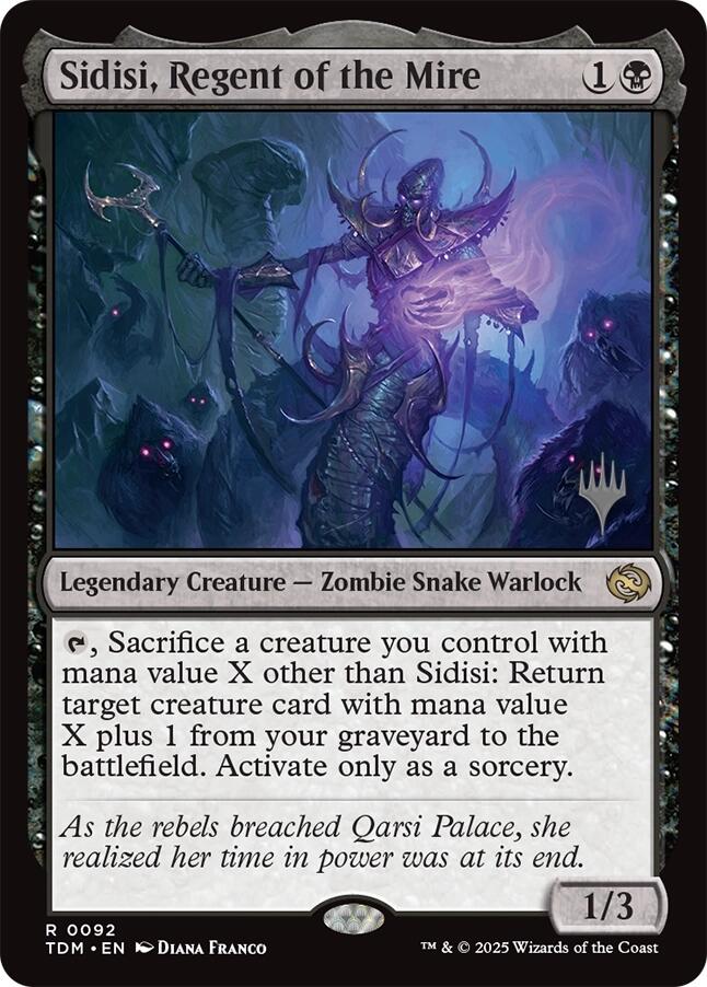 Sidisi, Regent of the Mire [Tarkir: Dragonstorm Promos] | Total Play