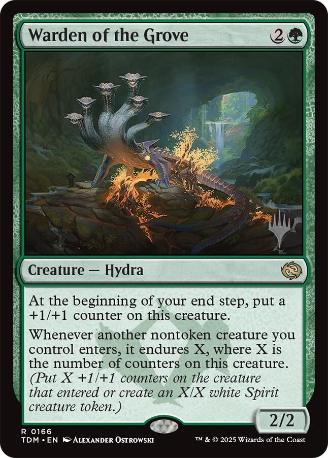 Warden of the Grove [Tarkir: Dragonstorm Promos] | Total Play