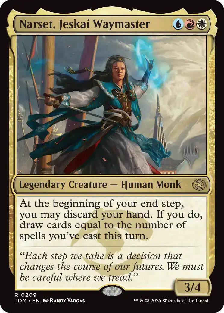 Narset, Jeskai Waymaster [Tarkir: Dragonstorm Promos] | Total Play