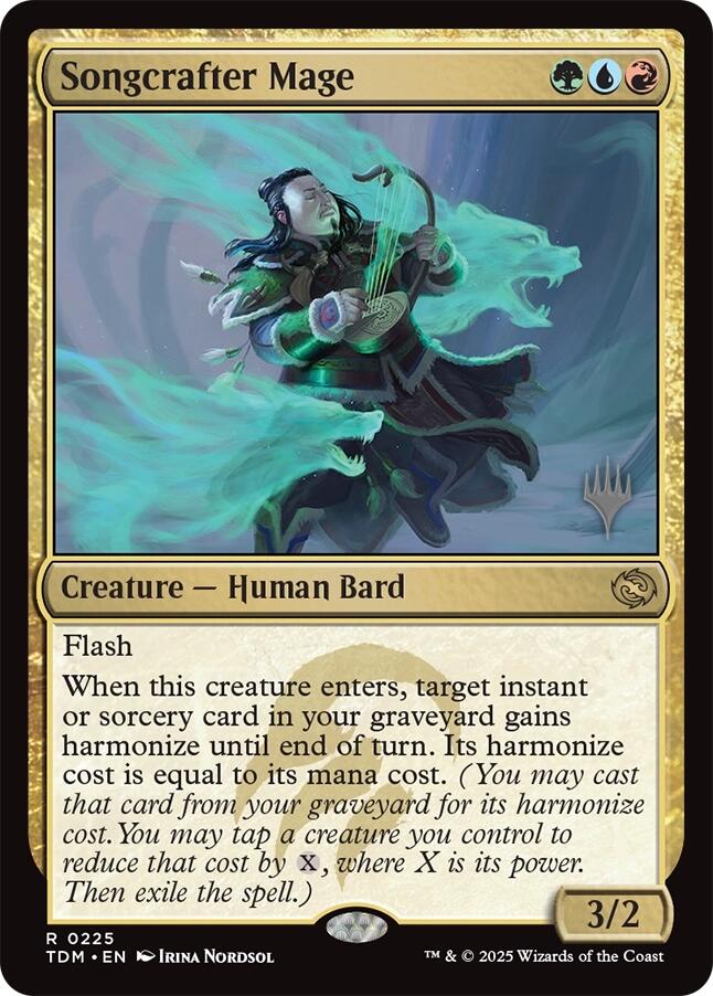 Songcrafter Mage [Tarkir: Dragonstorm Promos] | Total Play