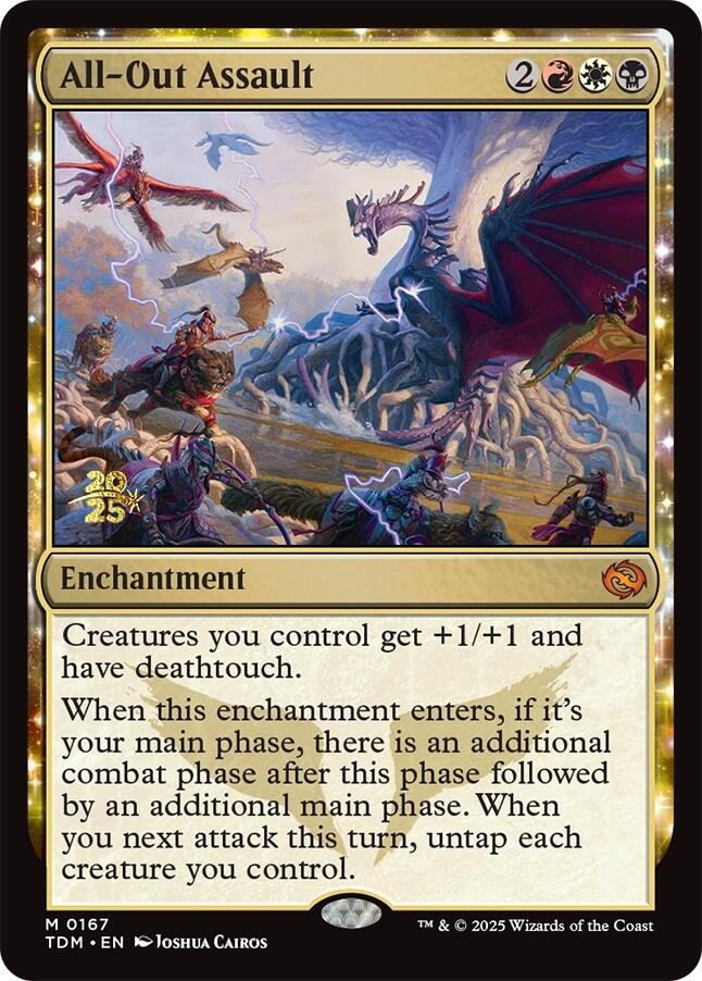 All-Out Assault [Tarkir: Dragonstorm Prerelease Promos] | Total Play