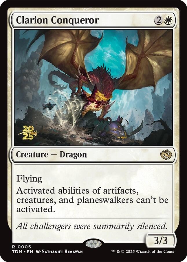 Clarion Conqueror [Tarkir: Dragonstorm Prerelease Promos] | Total Play