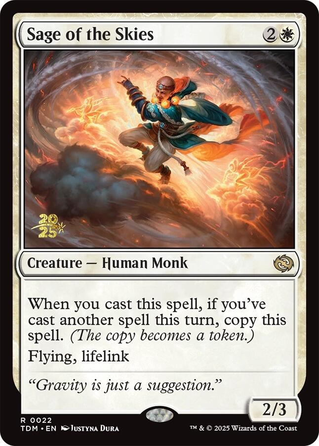 Sage of the Skies [Tarkir: Dragonstorm Prerelease Promos] | Total Play