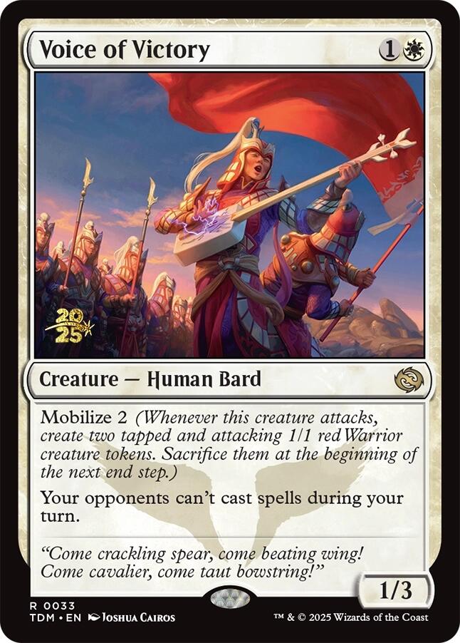 Voice of Victory [Tarkir: Dragonstorm Prerelease Promos] | Total Play