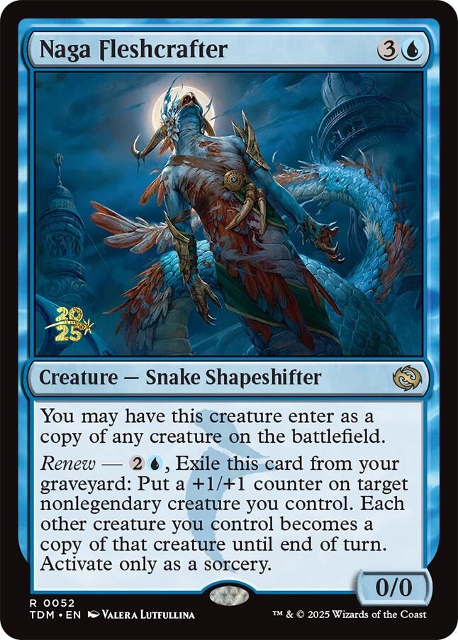 Naga Fleshcrafter [Tarkir: Dragonstorm Prerelease Promos] | Total Play