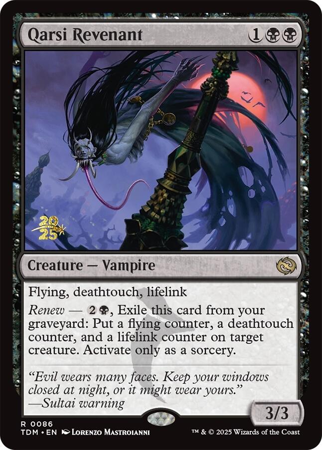 Qarsi Revenant [Tarkir: Dragonstorm Prerelease Promos] | Total Play