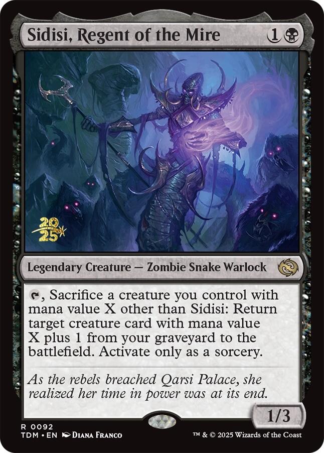 Sidisi, Regent of the Mire [Tarkir: Dragonstorm Prerelease Promos] | Total Play