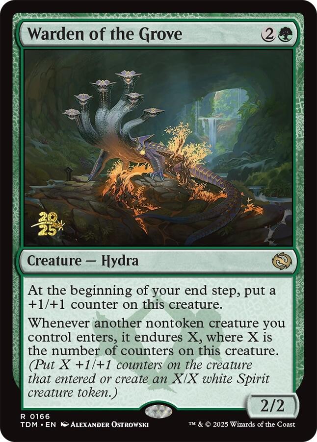 Warden of the Grove [Tarkir: Dragonstorm Prerelease Promos] | Total Play