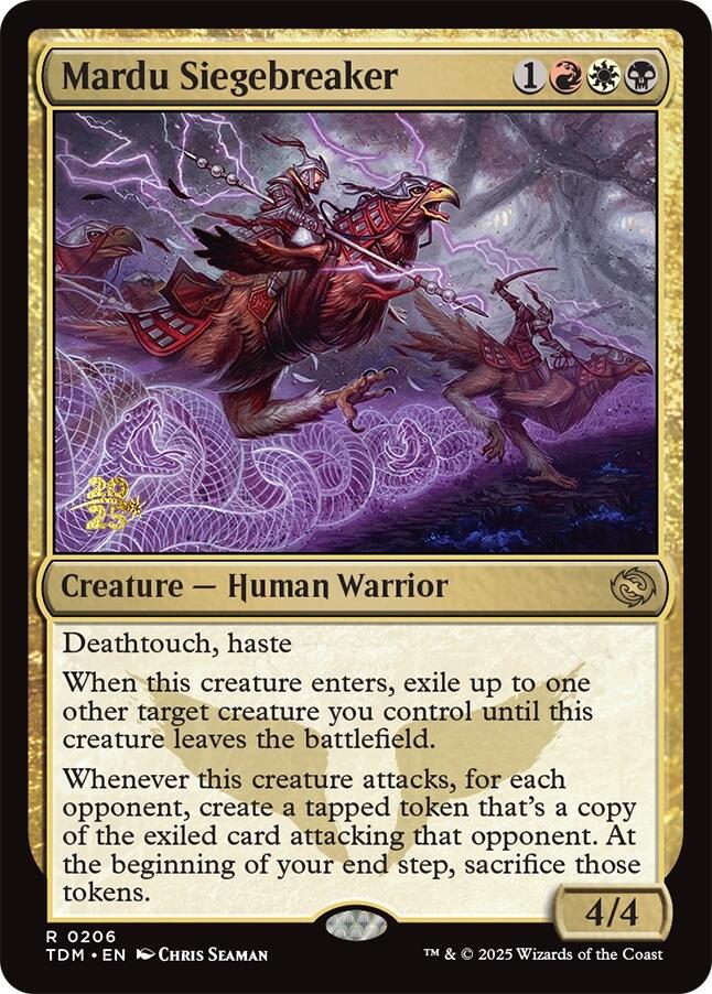Mardu Siegebreaker [Tarkir: Dragonstorm Prerelease Promos] | Total Play