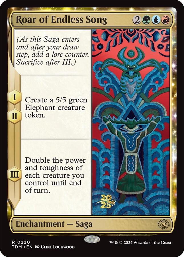 Roar of Endless Song [Tarkir: Dragonstorm Prerelease Promos] | Total Play