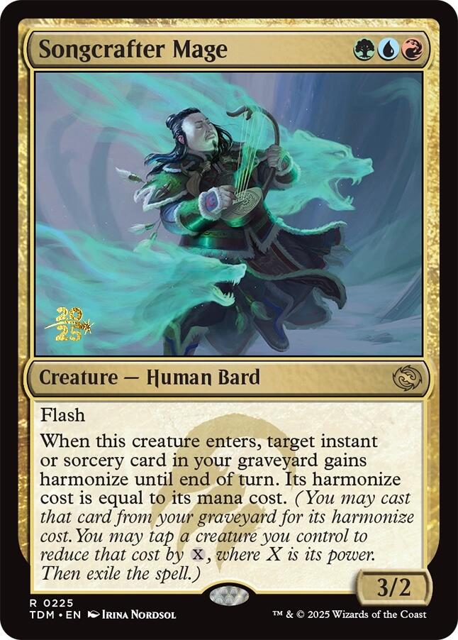 Songcrafter Mage [Tarkir: Dragonstorm Prerelease Promos] | Total Play