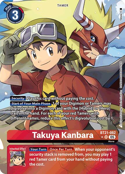 Takuya Kanbara [BT21-082] (Alternate Art) [World Convergence] | Total Play