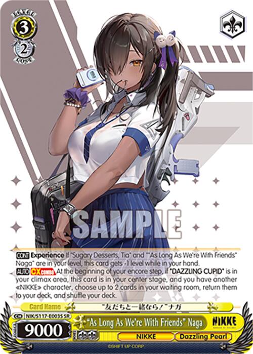 "As Long As We're With Friends" Naga (NIK/S117-E003S SR) [GODDESS OF VICTORY: NIKKE] | Total Play
