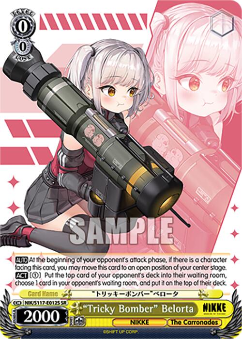"Tricky Bomber" Belorta (NIK/S117-E012S SR) [GODDESS OF VICTORY: NIKKE] | Total Play