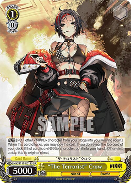 "The Terrorist" Crow (NIK/S117-E013S SR) [GODDESS OF VICTORY: NIKKE] | Total Play
