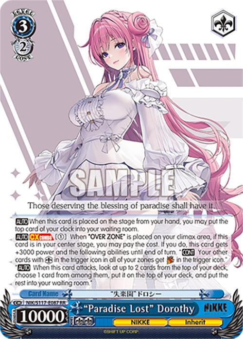 "Paradise Lost" Dorothy (NIK/S117-E087 RR) [GODDESS OF VICTORY: NIKKE] | Total Play