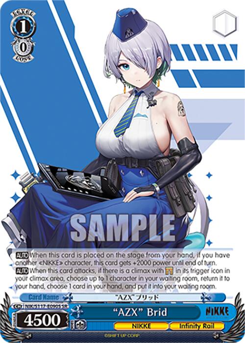 "AZX" Brid (NIK/S117-E090S SR) [GODDESS OF VICTORY: NIKKE] | Total Play