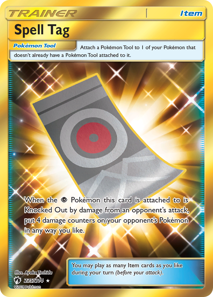 Spell Tag (235/214) [Sun & Moon: Lost Thunder] | Total Play