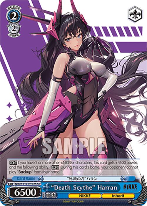 "Death Scythe" Harran (NIK/S117-E102S SR) [GODDESS OF VICTORY: NIKKE] | Total Play