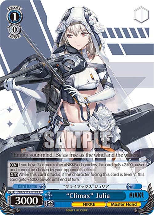 "Climax" Julia (NIK/S117-E107 C) [GODDESS OF VICTORY: NIKKE] | Total Play