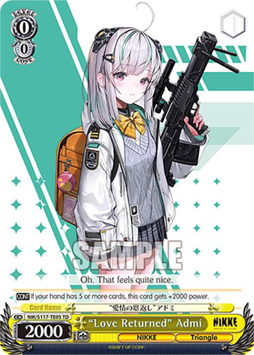 "Love Returned" Admi (NIK/S117-TE05 TD) [GODDESS OF VICTORY: NIKKE] | Total Play