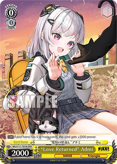 "Love Returned" Admi (NIK/S117-TE05R RRR) [GODDESS OF VICTORY: NIKKE] | Total Play