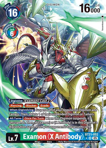 Examon [BT21-052] (X Antibody) (Alternate Art) [World Convergence] | Total Play