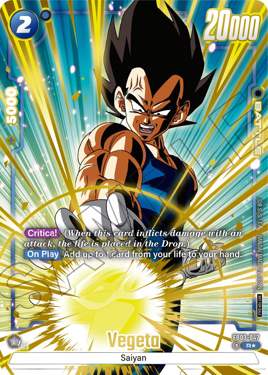 Vegeta (Alternate Art - Limited Pack 01) [Fusion World Promotion Cards] | Total Play