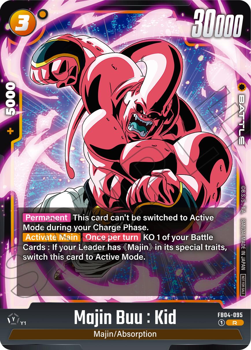 Majin Buu : Kid (Limited Pack 01) [Fusion World Promotion Cards] | Total Play