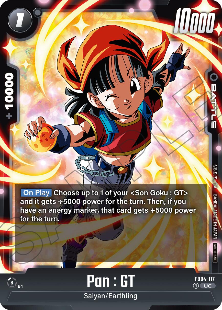 Pan : GT (Limited Pack 01) [Fusion World Promotion Cards] | Total Play