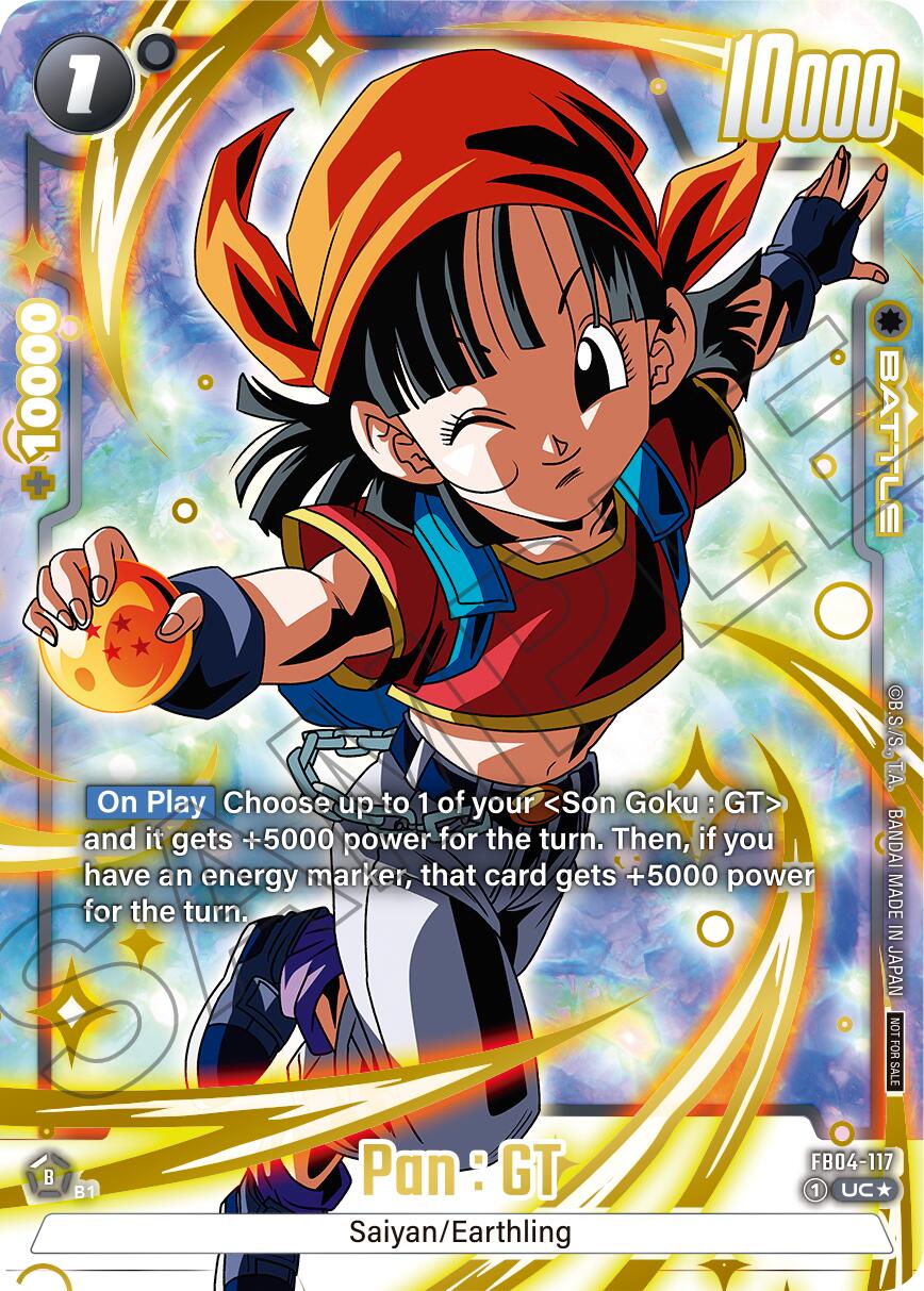 Pan : GT (Alternate Art - Limited Pack 01) [Fusion World Promotion Cards] | Total Play