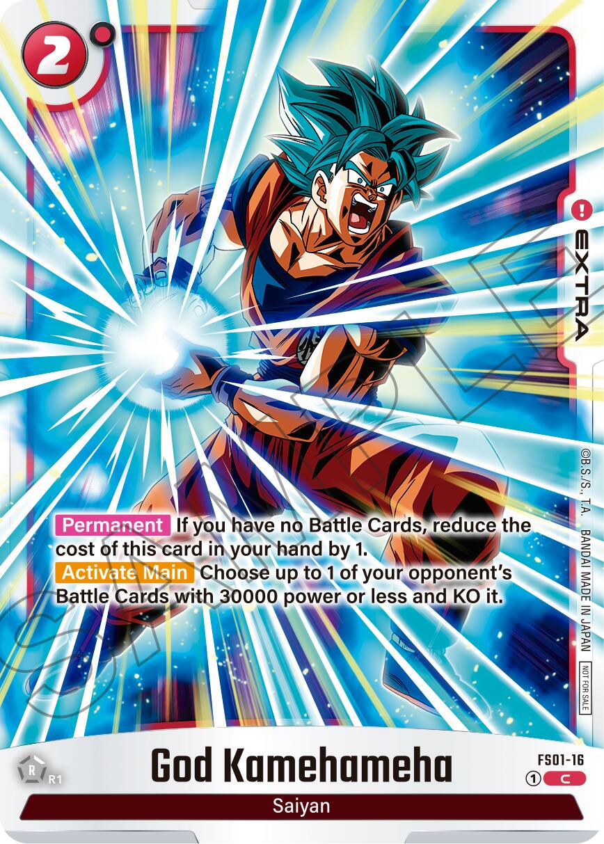God Kamehameha (Limited Pack 01) [Fusion World Promotion Cards] | Total Play