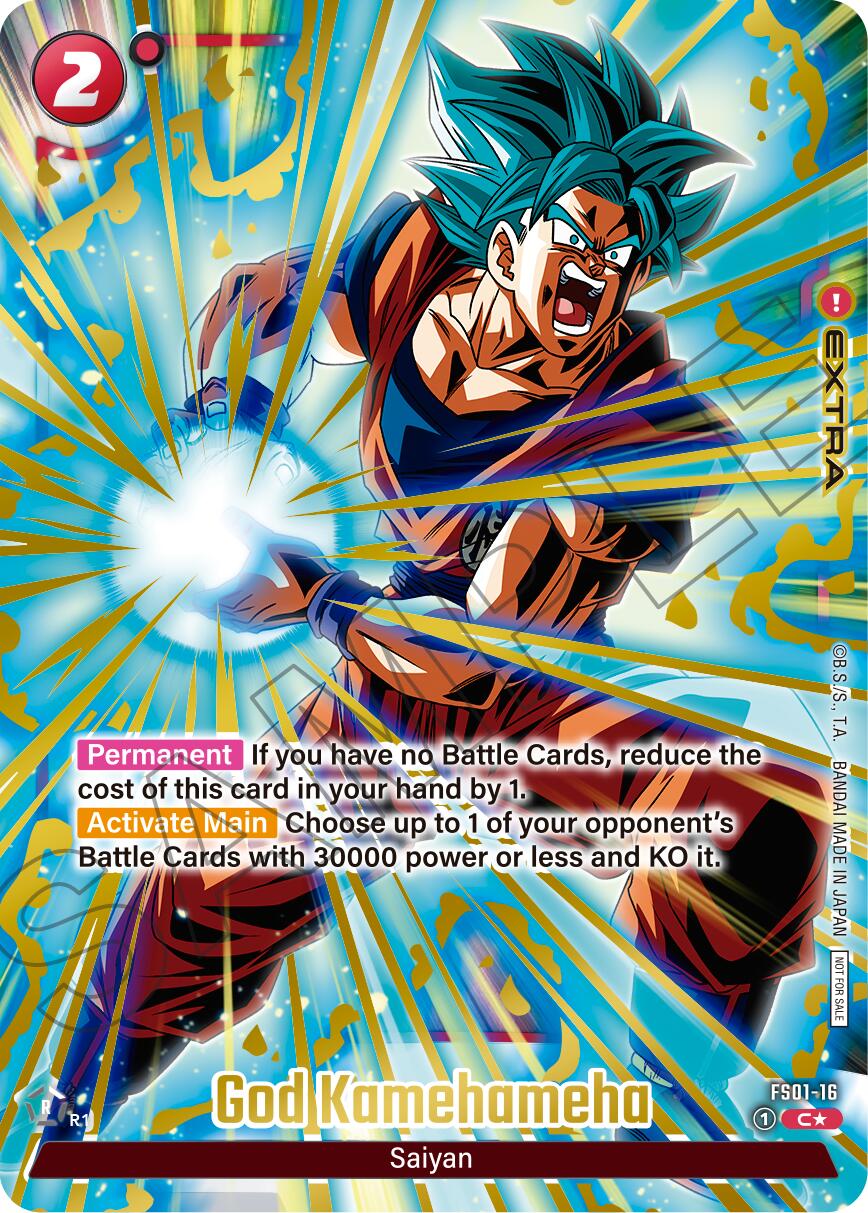 God Kamehameha (Alternate Art - Limited Pack 01) [Fusion World Promotion Cards] | Total Play