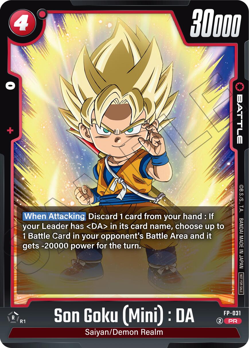 Son Goku (Mini) : DA (Promotion Pack Vol.5) [Fusion World Promotion Cards] | Total Play