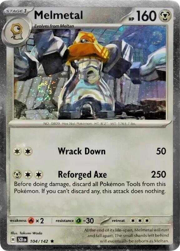 Melmetal (104/142) (Cosmos Holo) [Scarlet & Violet: Stellar Crown] | Total Play