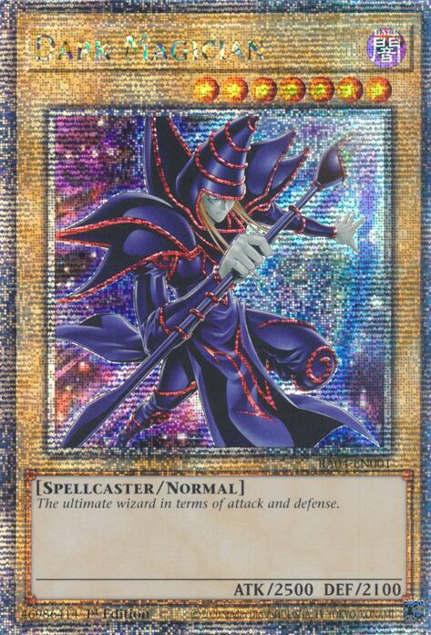 Dark Magician (New Art) [RA04-EN001] Quarter Century Secret Rare | Total Play