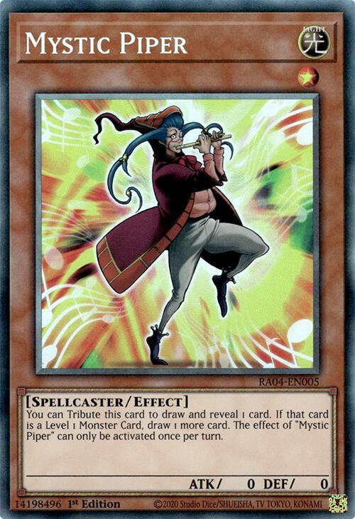 Mystic Piper [RA04-EN005] Prismatic Collector's Rare | Total Play